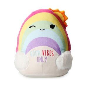 SQUISHMALLOW SUNSHINE THE RAINBOW "GOOD VIBES ONLY" | 7.5" | Collectible | Plush